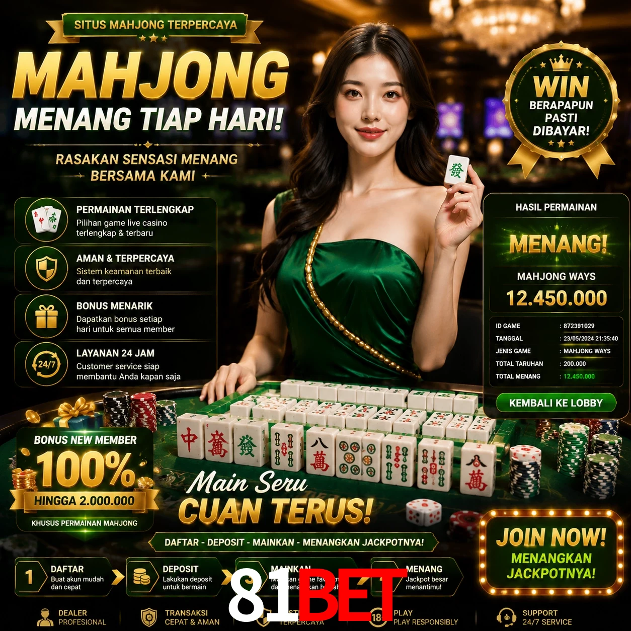 Cashback VIP 81bet - reembolso semanal
